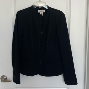 Calvin Klein black suit jacket